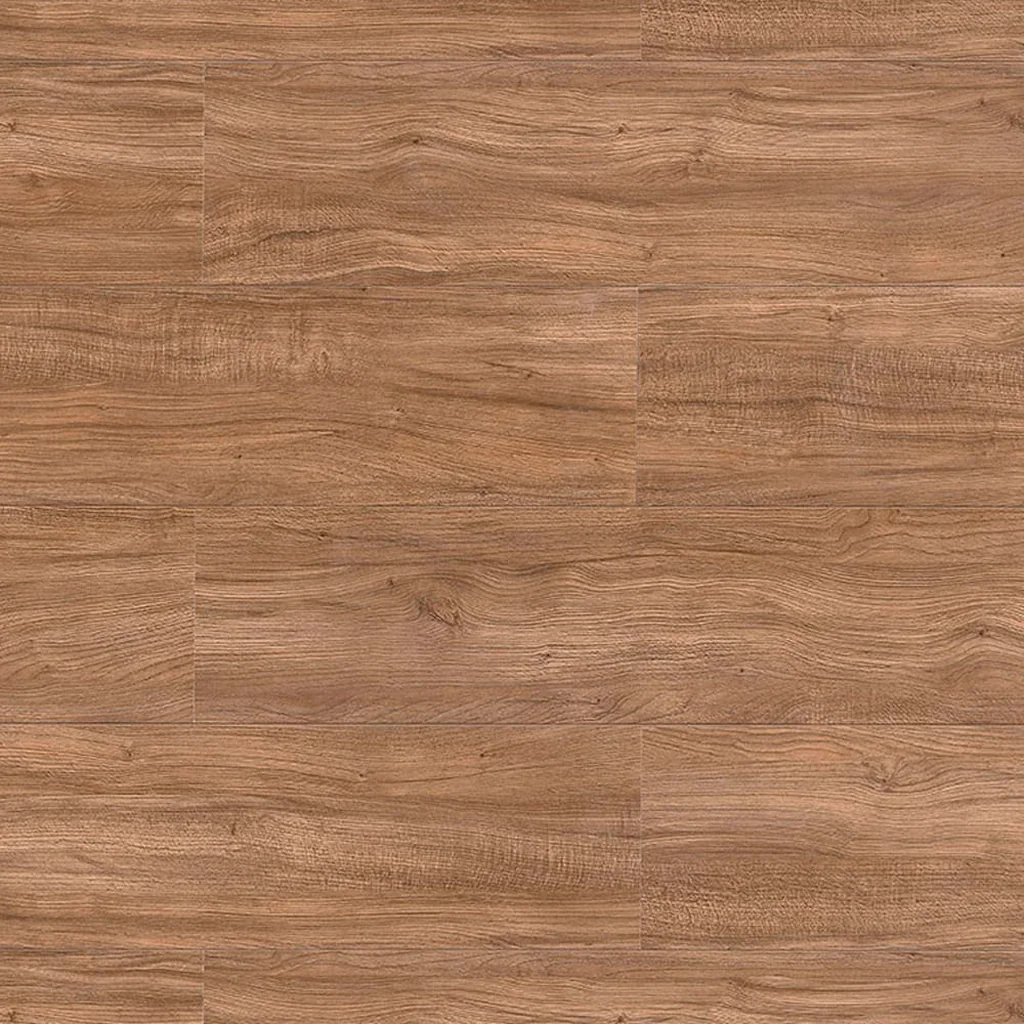 Régua laminada Eucafloor em tonalidade escura