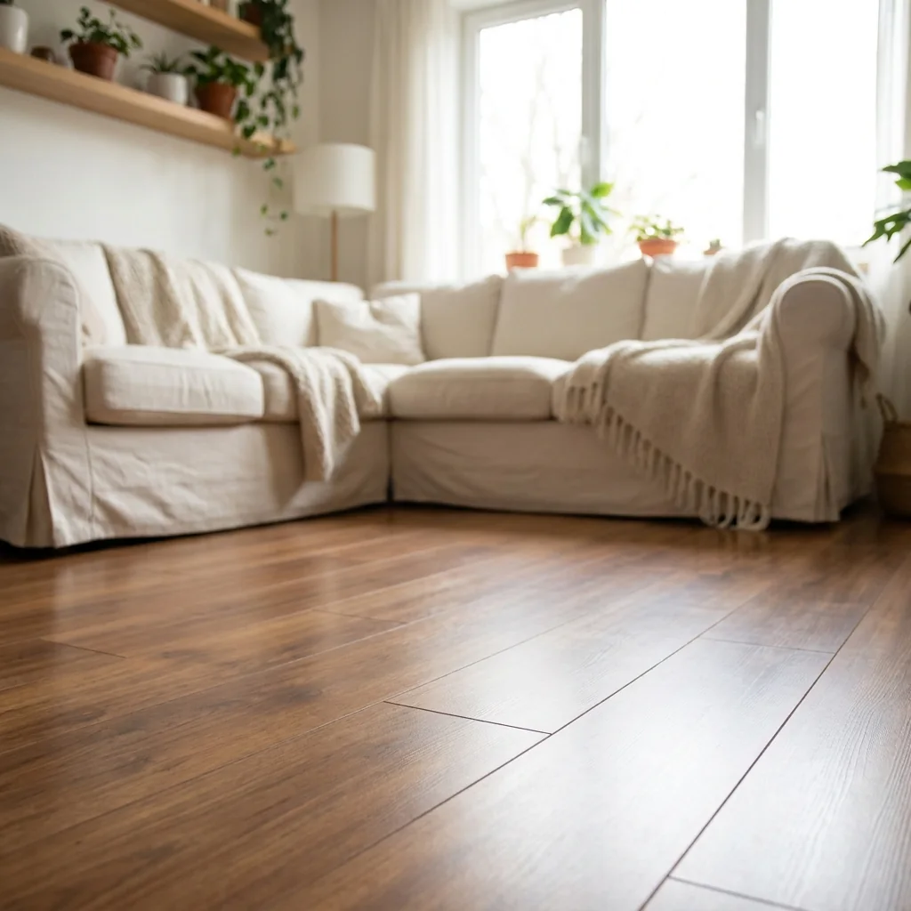 Ambiente saudável com piso laminado Eucafloor e proteção Bacterban